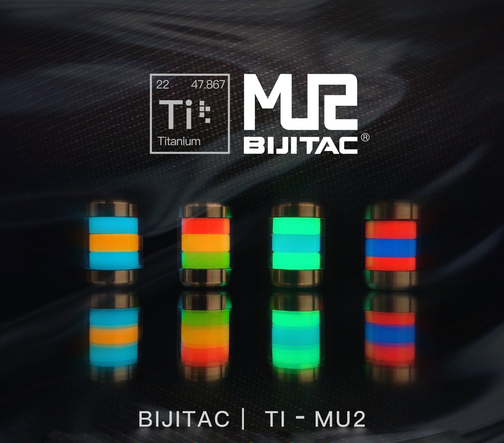 幻想的な光を放つTC4チタン製ルミナスペンダント！ TI-MU2